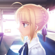 I love this picture of a pensive Saber on the bus, her otherworldly beauty framed in ordinariness